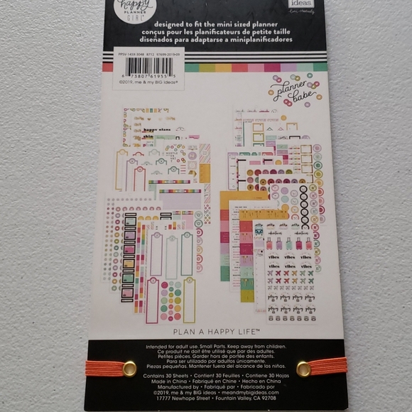 MAMBI Happy Planner Girl Planner Babe Sticker Book - Picture 2 of 16